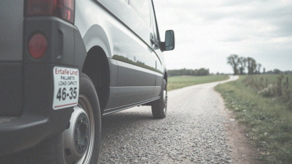 Jakie standardy dopuszczalnej masy i ładowności pojazdów dostawczych 4x4?