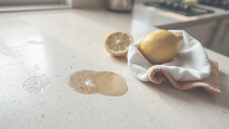 Jak sok z cytryny może pomóc w usuwaniu plam po wosku?