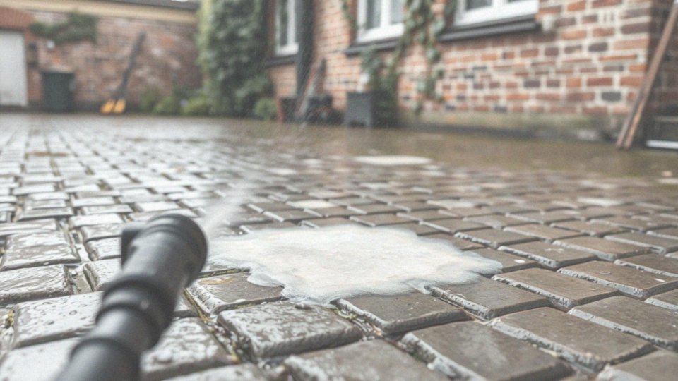 Jak działa mycie ciśnieniowe w usuwaniu farby olejnej?