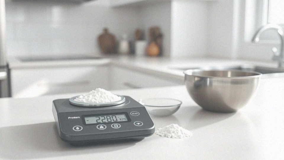 Dlaczego warto używać wagi kuchennej do odmierzania białka?