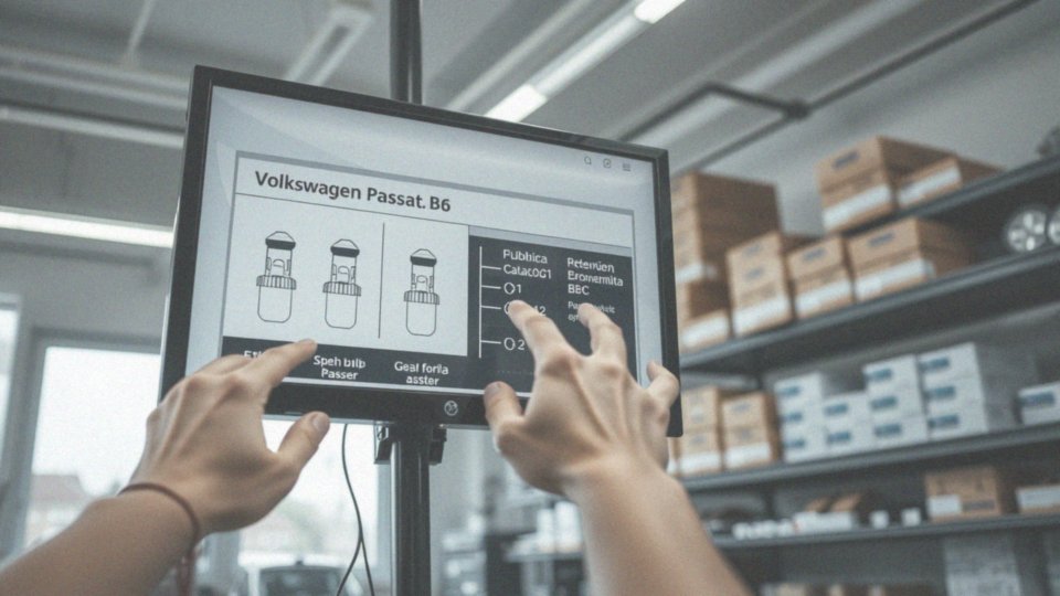 Gdzie znaleźć spis żarówek do Volkswagen Passat B6?