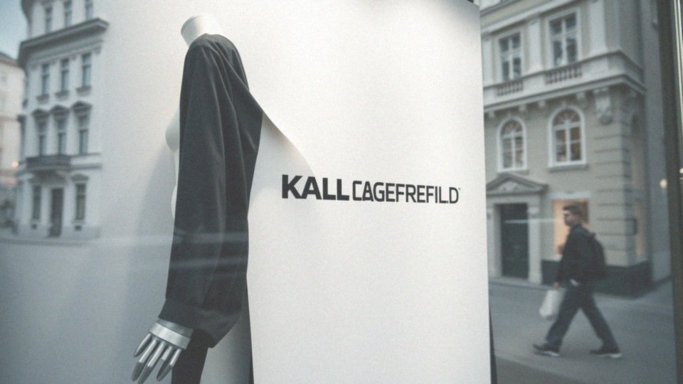 Gdzie można zobaczyć logo Karl Lagerfeld?